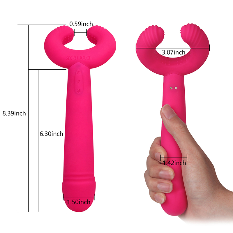 Силиконовый мерцающий вибратор Clitoris G-Spot Стимулирующая секс-игрушка