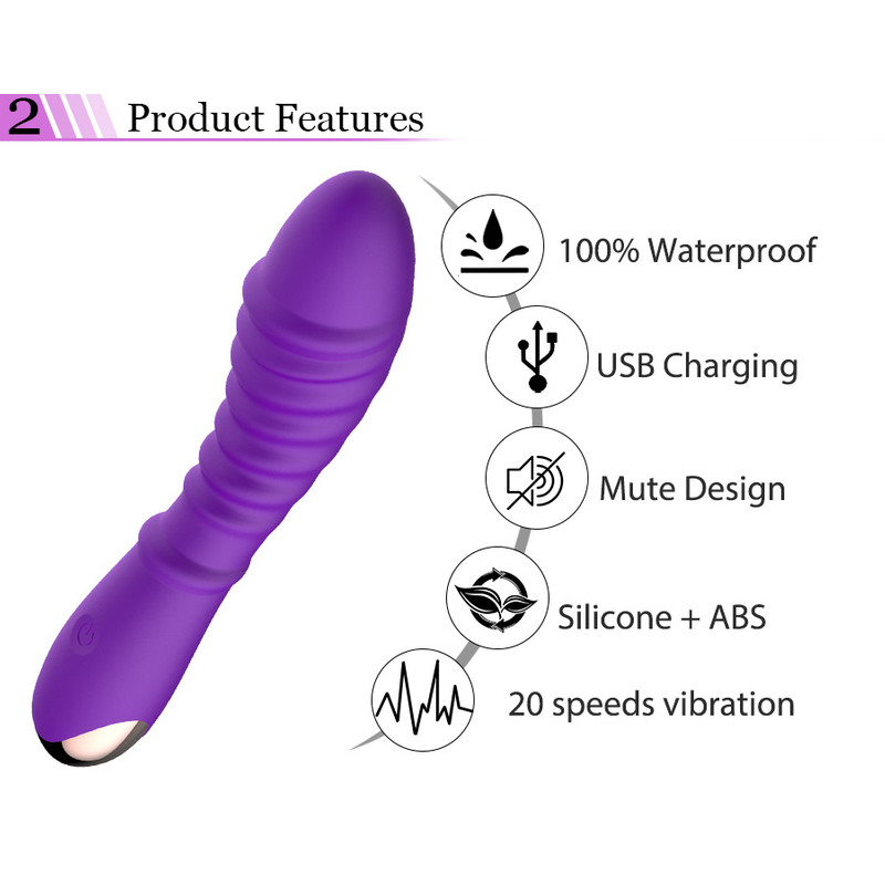 Оптовый силиконовый мини-AV Wand Sex Toy Women Vibrator Massager