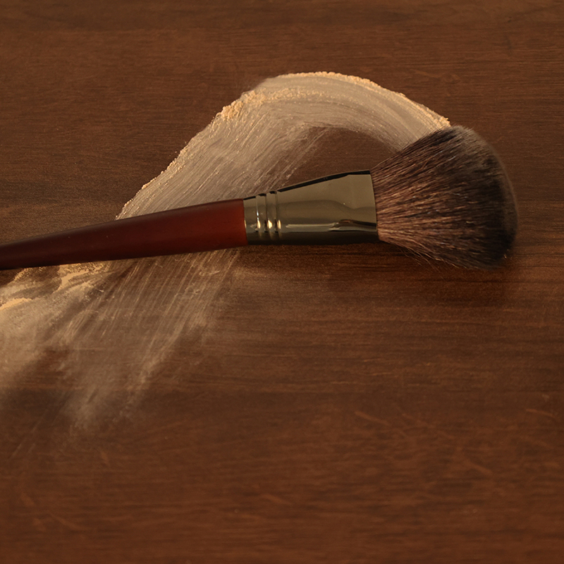 Щетка макияжа шерстей Брауна материальная крупногабаритная щетка контура 183 ММ